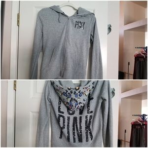 Victoria Secret Pink Zippered Jacket